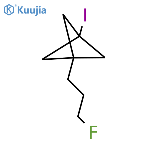 1-(3-Fluoropropyl)-3-iodobicyclo[1.1.1]pentane structure