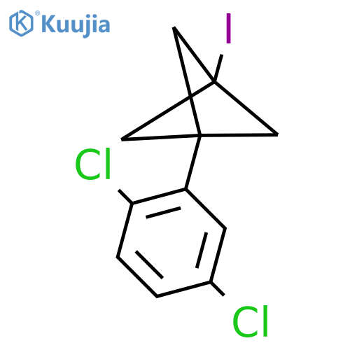 1-(2,5-Dichlorophenyl)-3-iodobicyclo[1.1.1]pentane structure