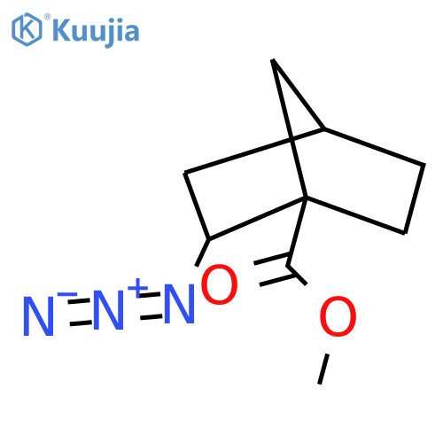 Methyl 2-azidobicyclo[2.2.1]heptane-1-carboxylate structure