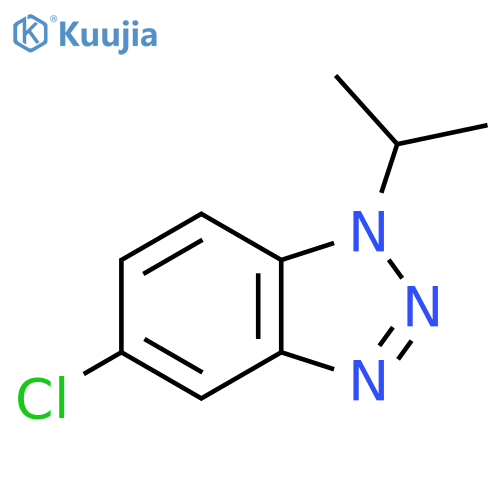 5-chloro-1-(propan-2-yl)-1H-1,2,3-benzotriazole structure