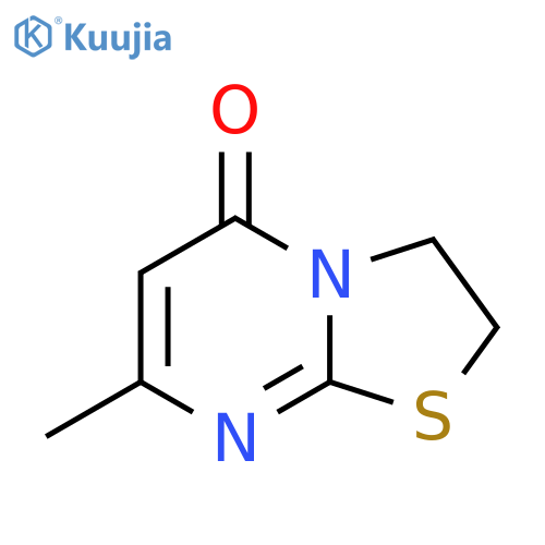 7-methyl-2H,3H,5H-1,3thiazolo3,2-apyrimidin-5-one structure
