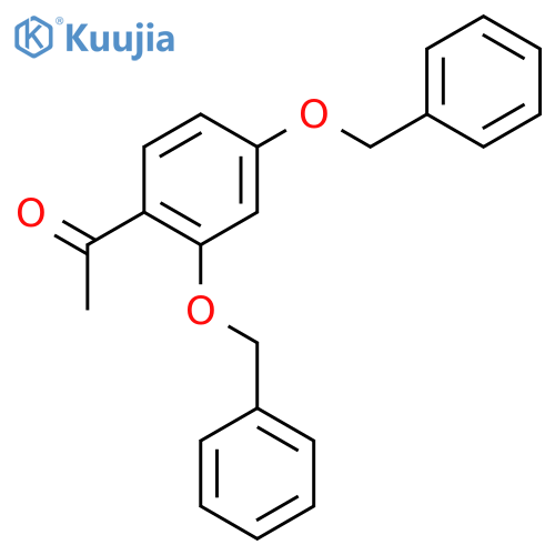 1-(2,4-Bis(benzyloxy)phenyl)ethanone structure