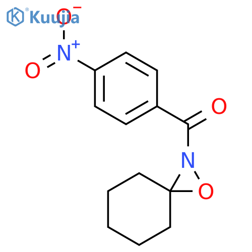 1-Oxa-2-azaspiro[2.5]octane, 2-(4-nitrobenzoyl)- structure