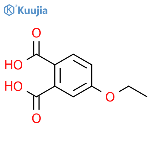 4-Ethoxybenzene-1,2-dicarboxylic acid structure