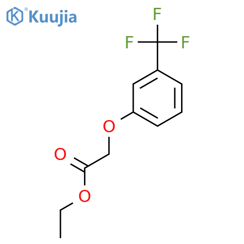 Acetic acid,2-[3-(trifluoromethyl)phenoxy]-, ethyl ester structure