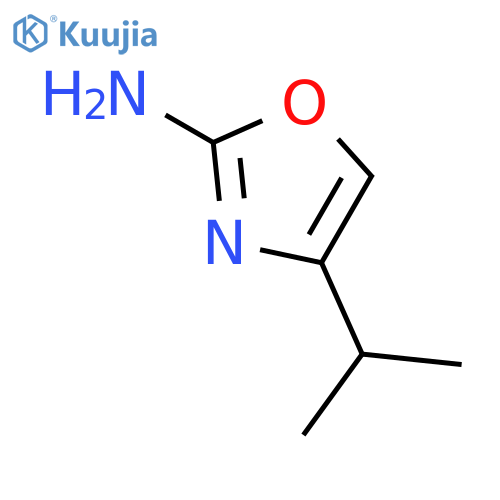 4-(propan-2-yl)-1,3-oxazol-2-amine structure