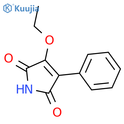 1H-Pyrrole-2,5-dione,3-ethoxy-4-phenyl- structure