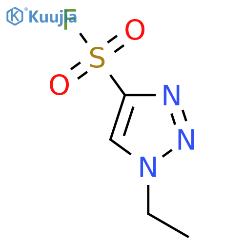 1-ethyl-1H-1,2,3-triazole-4-sulfonyl fluoride structure