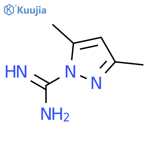 1H-Pyrazole-1-carboximidamide,3,5-dimethyl- structure