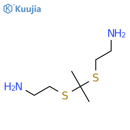 acetone-[bis-(2-amino-ethyl)-dithioacetal] structure