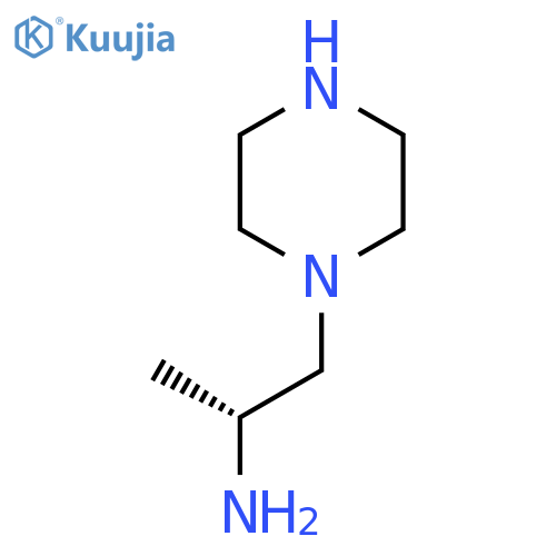 (2R)-1-(piperazin-1-yl)propan-2-amine structure