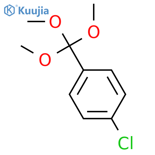 1-Chloro-4-(trimethoxymethyl)benzene structure