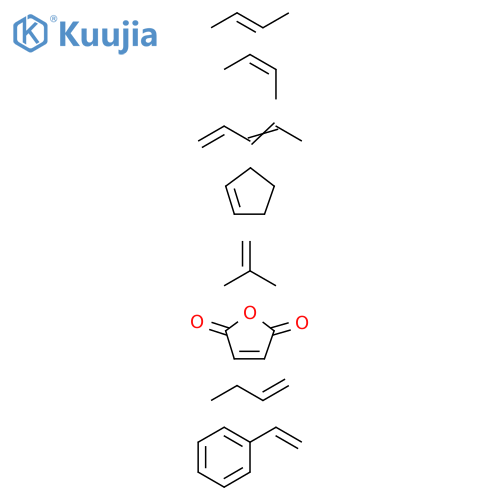 2,5-Furandione,polymerwith1-butene,(2E)-2-butene,(2Z)-2-butene,cyclopentene,ethenylbenzene,2-methyl-1-propeneand1,3-pentadiene structure