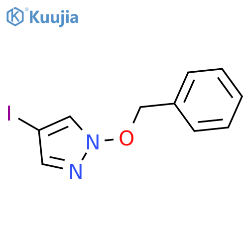 4-Iodo-1-(phenylmethoxy)-1H-pyrazole structure