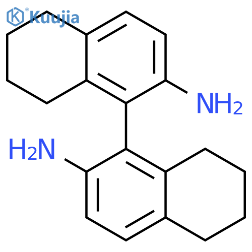 5,5',6,6',7,7',8,8'-octahydro-1,1'-binaphthalene-2,2'-diamine structure