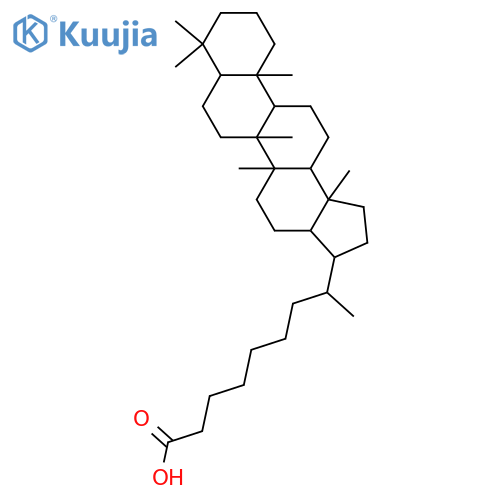 29-(5-Carboxypentyl)hopane; (17αH,21βH,22S)-form structure