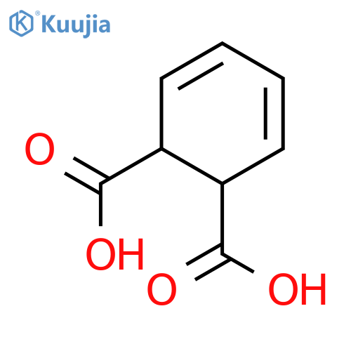 3,5-Cyclohexadiene-1,2-dicarboxylicacid structure