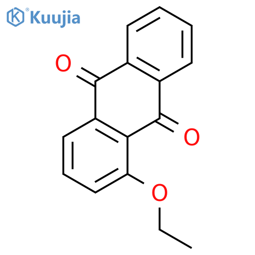 1-Ethoxy-9,10-anthracenedione structure