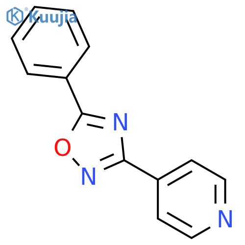 Pyridine, 4-(5-phenyl-1,2,4-oxadiazol-3-yl)- structure