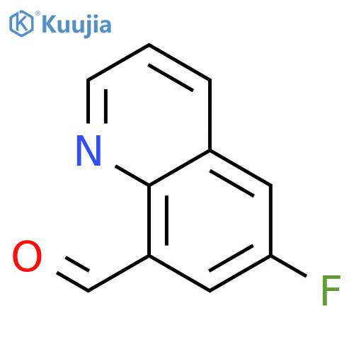 6-Fluoroquinoline-8-carbaldehyde structure