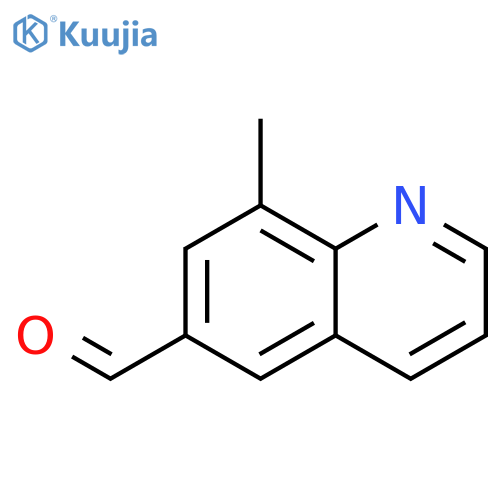 8-methylquinoline-6-carbaldehyde structure