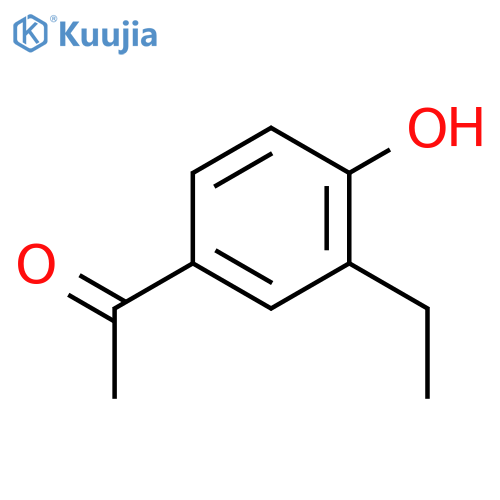 1-(3-Ethyl-4-hydroxyphenyl)ethanone structure