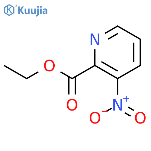 Ethyl 3-nitropyridine-2-carboxylate structure
