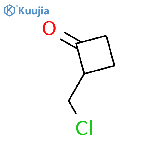 2-(chloromethyl)cyclobutanone structure