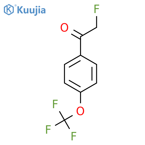 2-Fluoro-4-trifluoromethoxyacetophenone structure