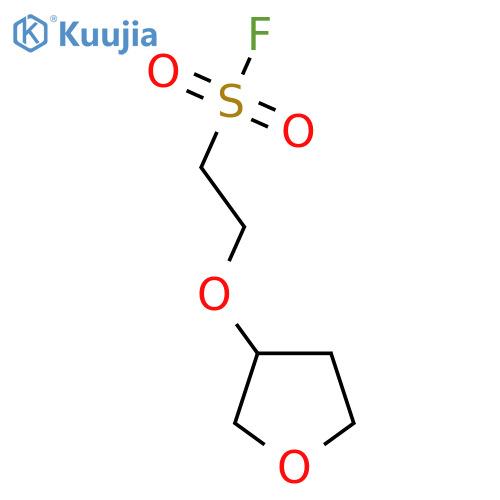 2-(oxolan-3-yloxy)ethane-1-sulfonyl fluoride structure