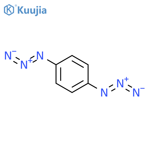 Benzene, 1,4-diazido- structure