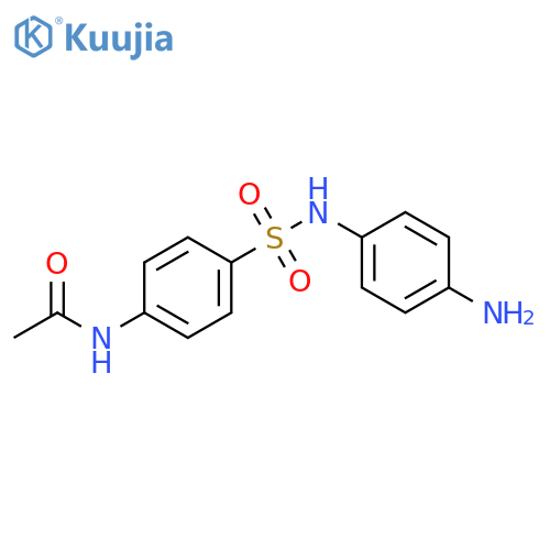 Acetamide, N-[4-[[(4-aminophenyl)amino]sulfonyl]phenyl]- structure