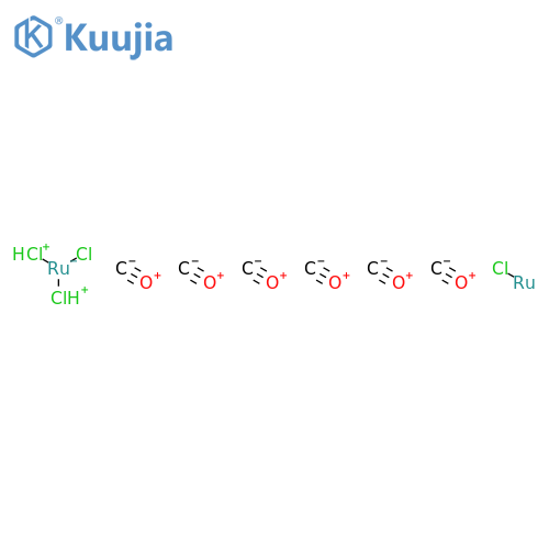 Hexacarbonyldi(chloro)dichlorodiruthenium(II) structure