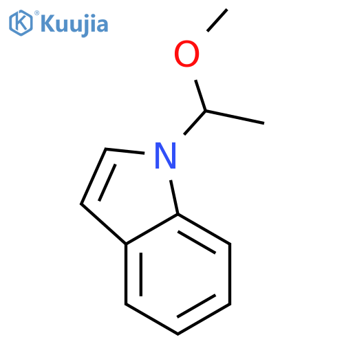 1H-Indole,1-(1-methoxyethyl)- structure