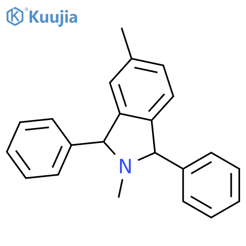 1H-Isoindole, 2,5-dimethyl-1,3-diphenyl- structure