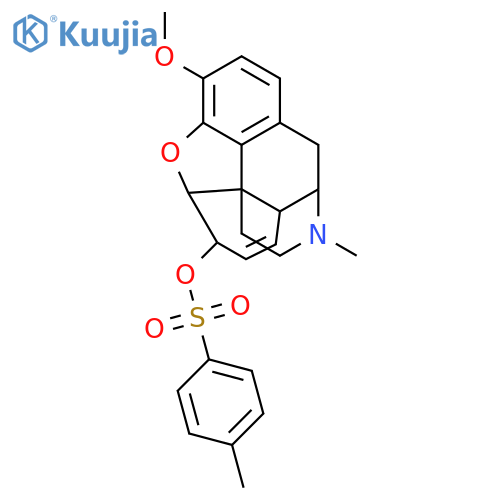 Codeine, P-toluenesulfonate (ester) structure