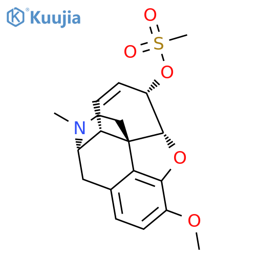 [(4S,4aR,7S,7aR,12bS)-9-methoxy-3-methyl-2,4,4a,7,7a,13-hexahydro-1H-4,12-methanobenzofuro[3,2-e]isoquinoline-7-yl] methanesulfonate structure