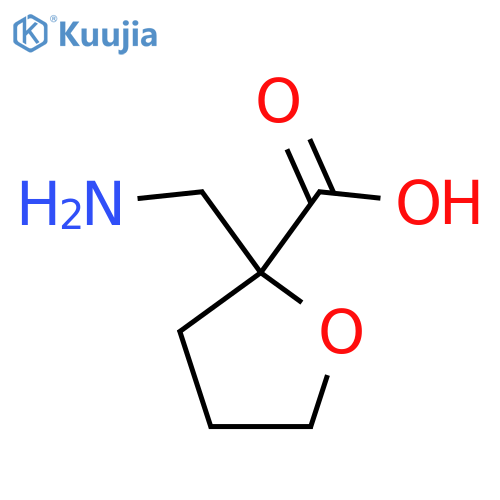 2-(aminomethyl)oxolane-2-carboxylic acid structure