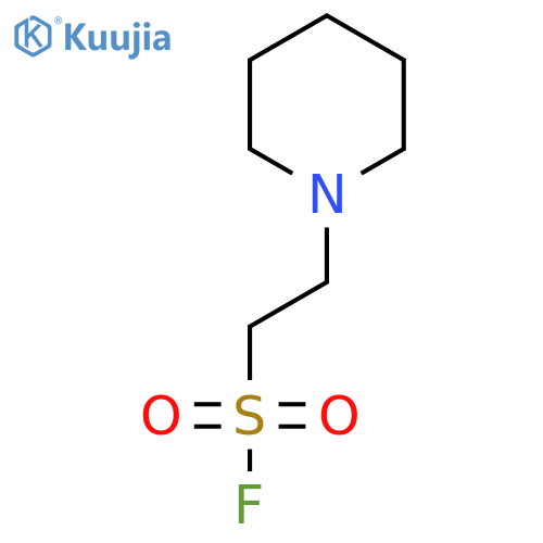 2-(piperidin-1-yl)ethane-1-sulfonyl fluoride structure