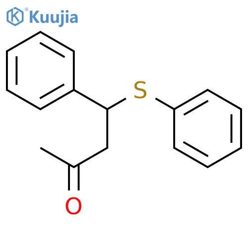 2-Butanone, 4-phenyl-4-(phenylthio)- structure