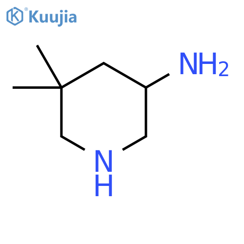 5,5-Dimethylpiperidin-3-amine structure