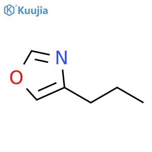 4-propyl-1,3-oxazole structure