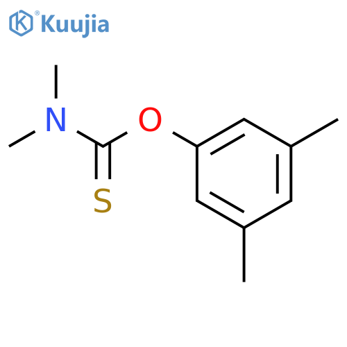 Carbamic acid, dimethylthio-,O-3,5-xylyl ester (8CI) structure