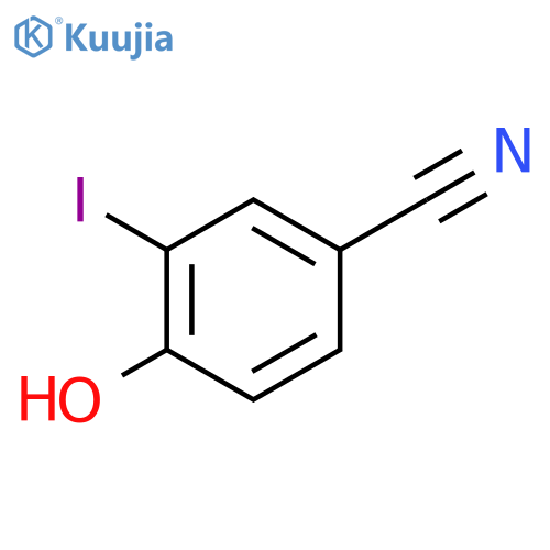 4-hydroxy-3-iodobenzonitrile structure