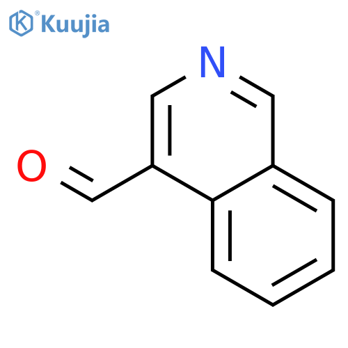 Isoquinoline-4-carbaldehyde structure