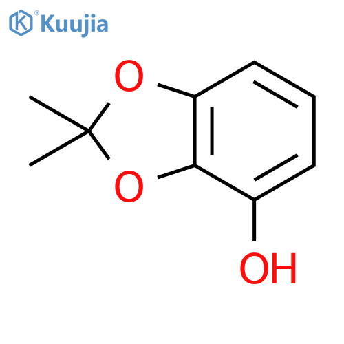 2,2-dimethyl-2H-1,3-benzodioxol-4-ol structure