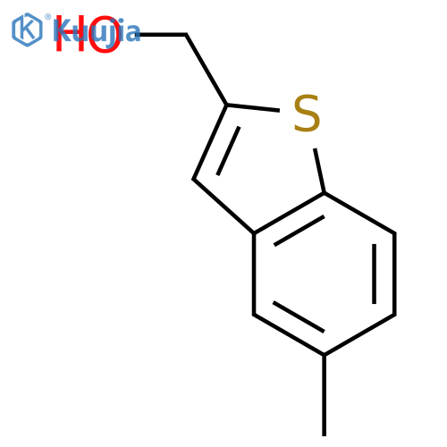 5-methylbenzobthiophene-2-methanol structure