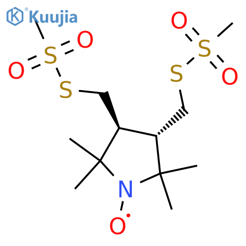 Trans-3,4-Bis(methylsulfonyl)thiomethyl-2,2,5,5-tetramethylpyrrolidin-1-yloxyl Radical structure