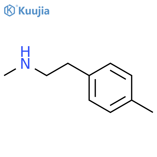 Methyl-(2-p-tolyl-ethyl)-amine structure