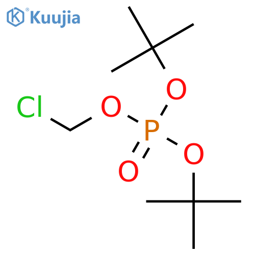 Di-tert-butyl Chloromethyl Phosphate structure